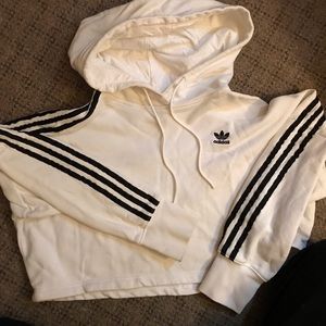 adidas crop hoodie